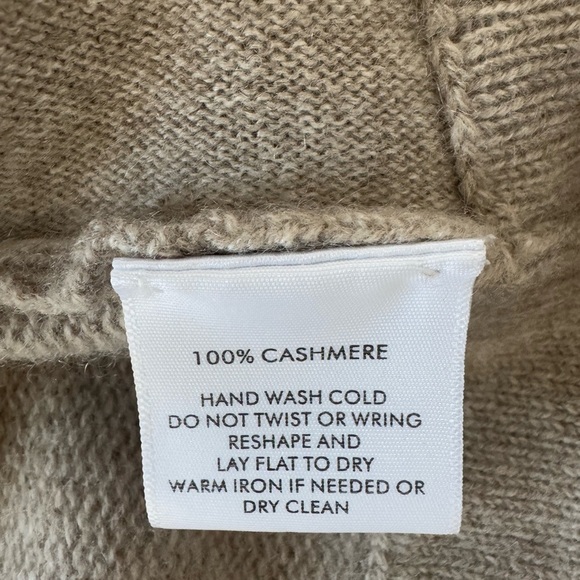 White+Warren Ribbed knit 100% cashmere sweater pockets M - Picture 5 of 5